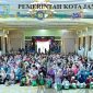 Ratusan anak yatim ( Foto Pemkot Jambi )