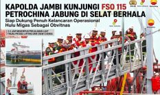 Siap Dukung Kegiatan Hulu Migas, Kapolda Jambi Kunjungi FSO 115*