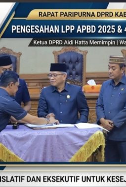 Rapat Paripurna DPRD Muaro Jambi: Sahkan Perda LPP APBD 2025 dan Empat Ranperda Strategis 