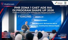 PHR Zona 1 Gandeng Ade Rai Bangun Budaya Hidup Sehat Pekerja